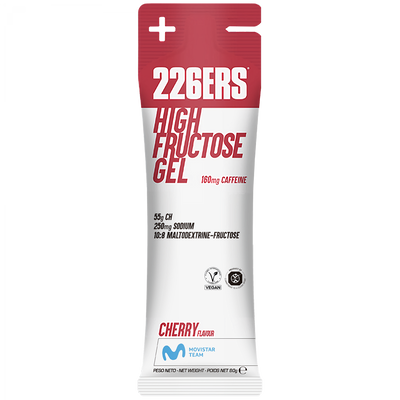 226ERS High Fructose Gel Kirsche + Koffein 80g – Energy Gel Verpackung | FuelBox