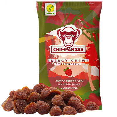 CHIMPANZEE Energy Chews Mini Gums – Erdbeere