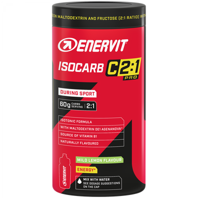 Enervit Isocarb C2:1 Pro – Milde Zitrone · 650 g