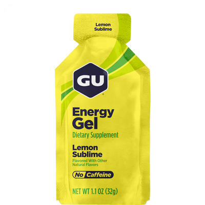 GU Energy Gel Zitrone 32g – Energy Gel Verpackung | FuelBox