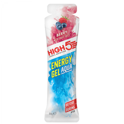 HIGH5 Energy Gel Aqua Beeren-Mix 66ml – Energy Gel Verpackung | FuelBox