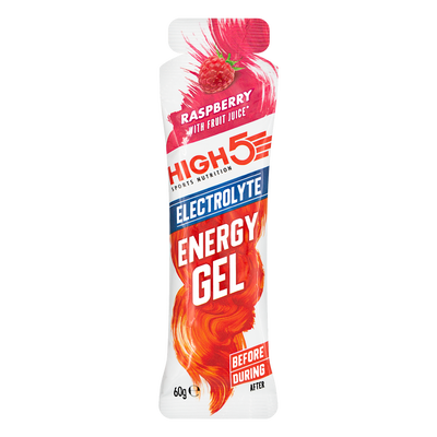 HIGH5 Energy Gel Electrolyte – Himbeere