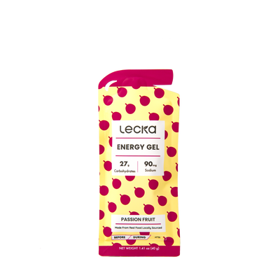 Lecka Energy Gel - Passionsfrucht 40g Verpackung | FuelBox