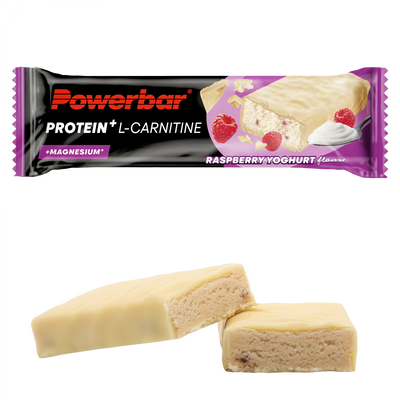 Powerbar Protein+ L-Carnitin Protein Bar – Himbeer-Joghurt