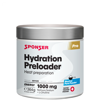 SPONSER Hydration Preloader – Neutral · 364 g Dose
