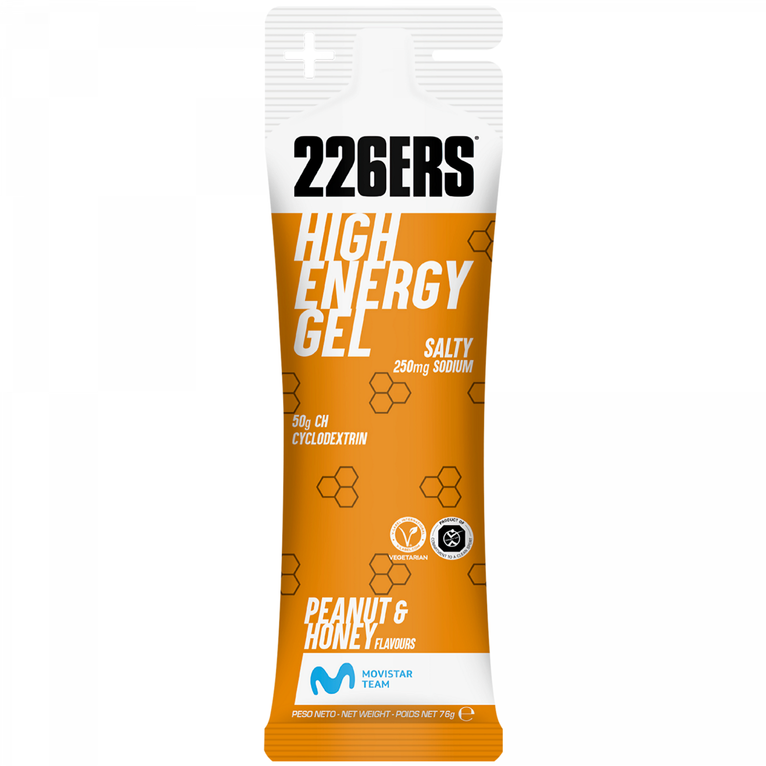 226ERS High Energy Gel Erdnuss-Honig & Salz 76g – Energy Gel Verpackung | FuelBox