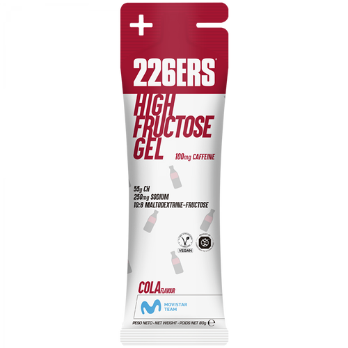 226ERS High Fructose Gel Cola + Koffein 80g – Energy Gel Verpackung | FuelBox