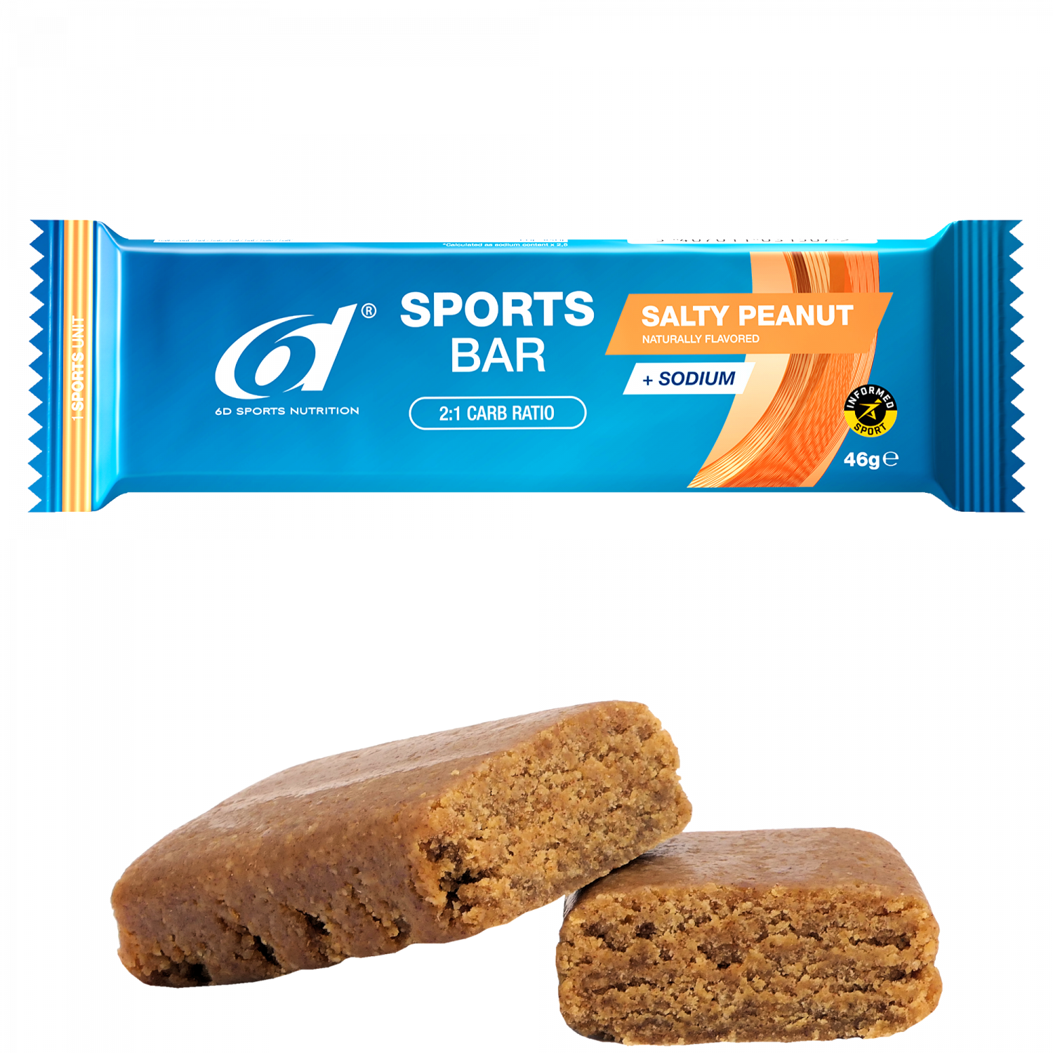 6d Sports Nutrition Sports Bar – Salzige Erdnuss
