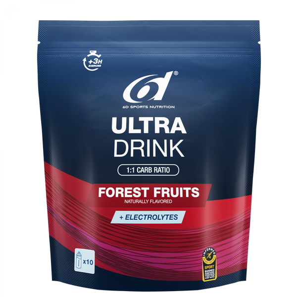 6D Ultra Drink – Waldfrüchte · 940 g
