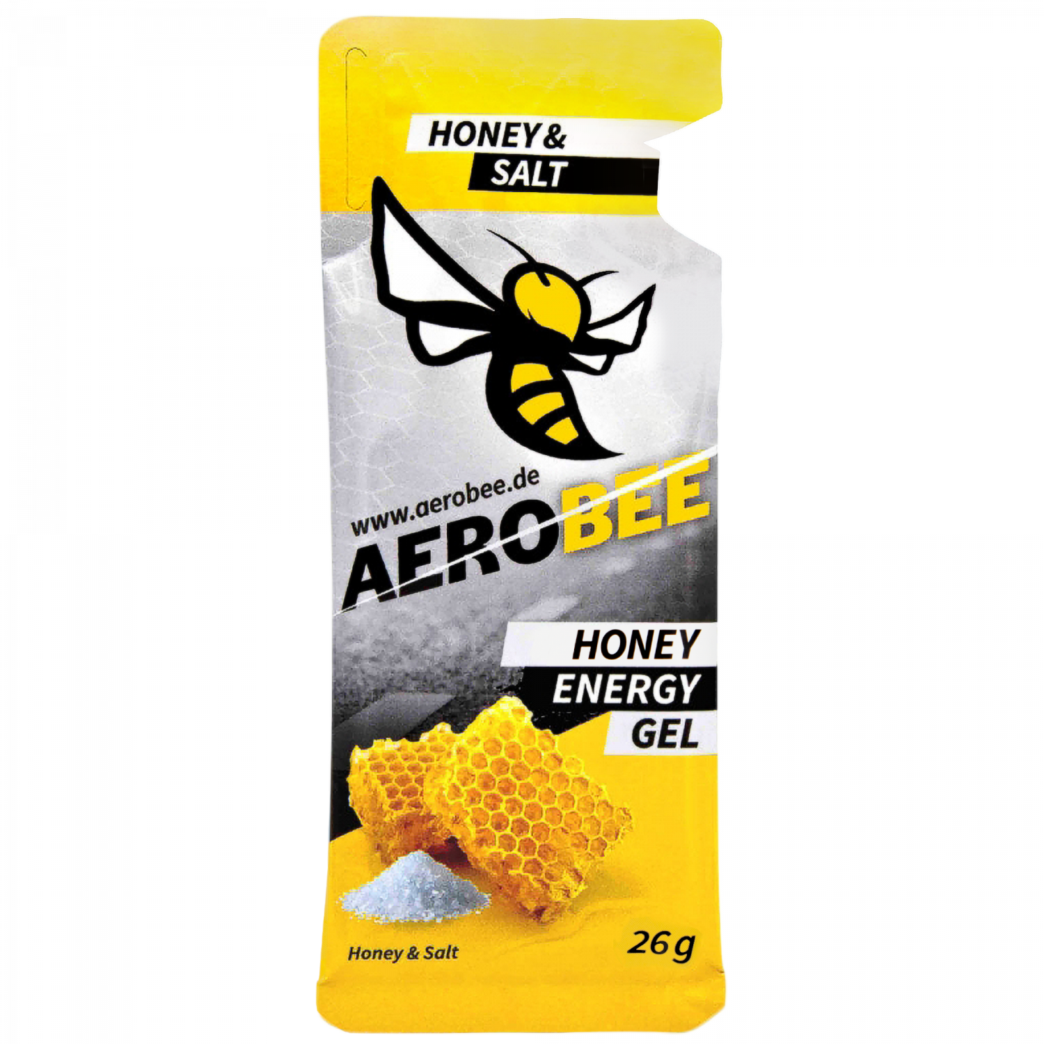 AEROBEE Honey Energy Gel Honig & Salz 26g – Energy Gel Verpackung | FuelBox