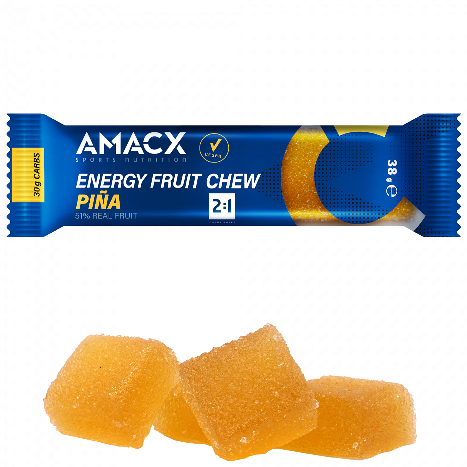 AMACX Energy Fruit Chew – Ananas