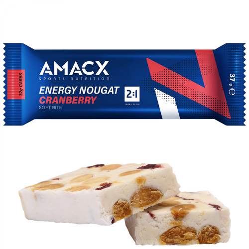 AMACX Energy Nougat Bar – Cranberry