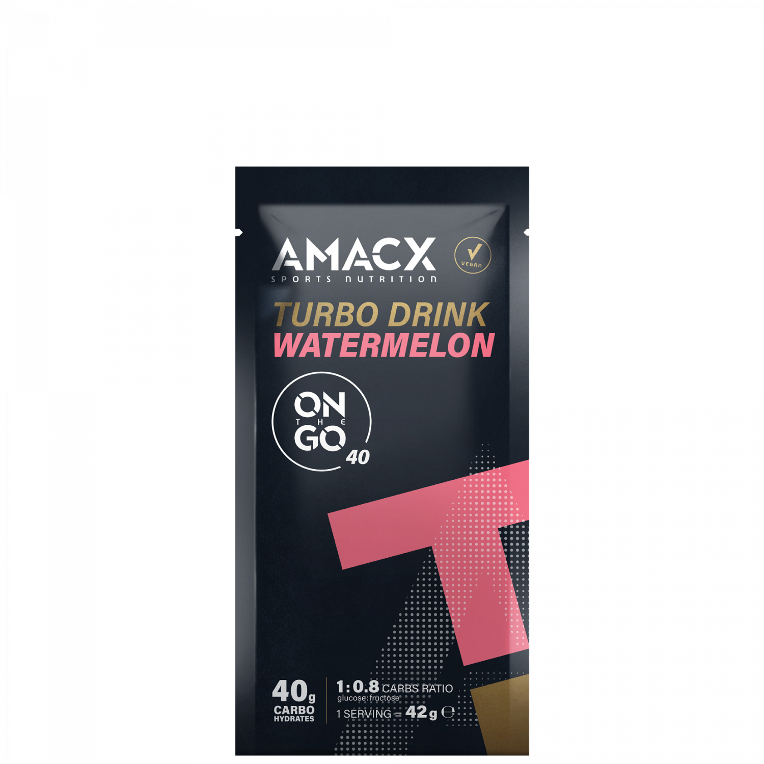 AMACX Turbo Energy Drink 1:0,8 – Wassermelone · 42 g