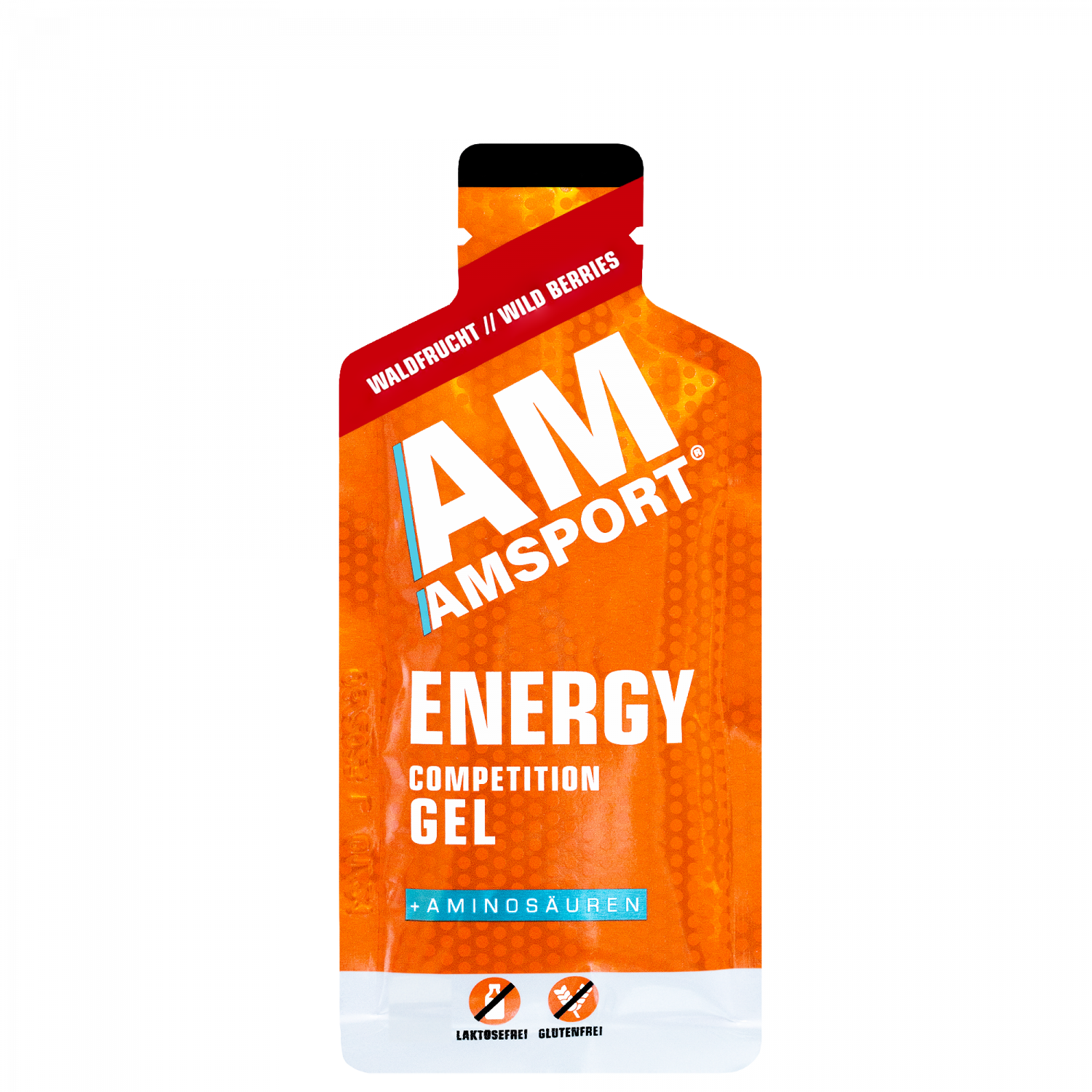 AMSPORT Energy Competition Gel Waldfrucht 45g – Energy Gel Verpackung | FuelBox