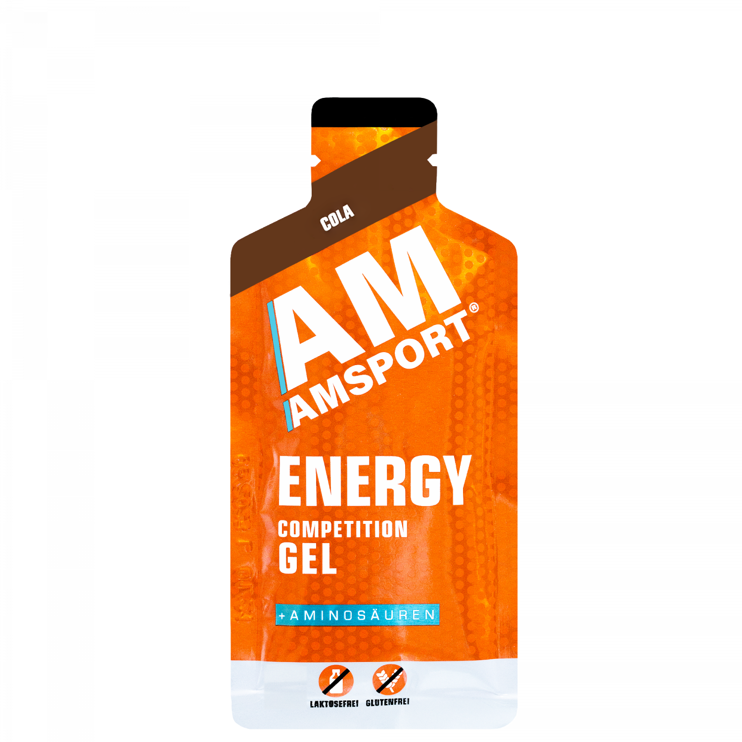 AMSPORT Energy Competition Gel Cola + Koffein 45g – Energy Gel Verpackung | FuelBox
