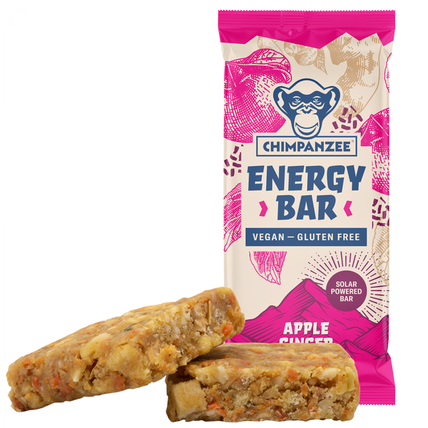 CHIMPANZEE Energy Bar – Apfel-Ingwer
