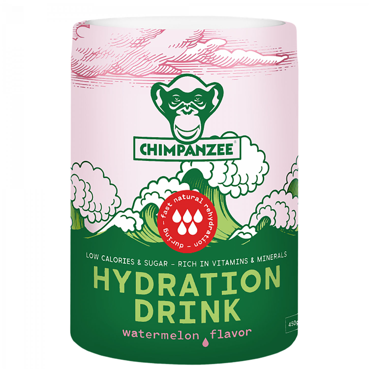 CHIMPANZEE Hydration Drink – Wassermelone · 450 g