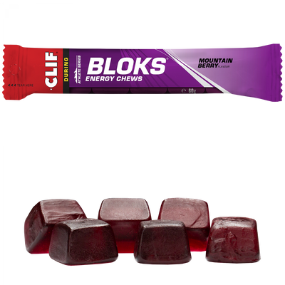 CLIF BLOKS Energy Chews – Blaubeere