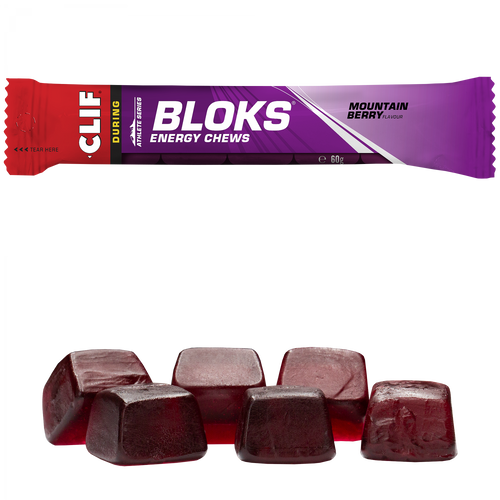 CLIF BLOKS Energy Chews – Blaubeere