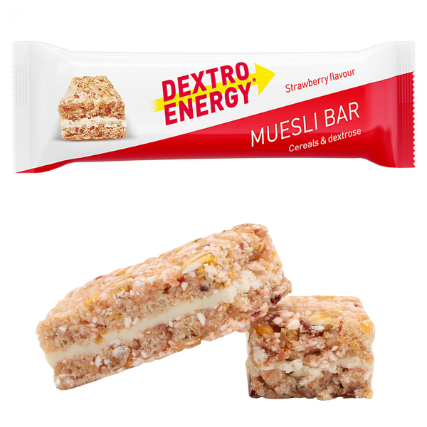 DEXTRO ENERGY Muesli Bar – Erdbeer