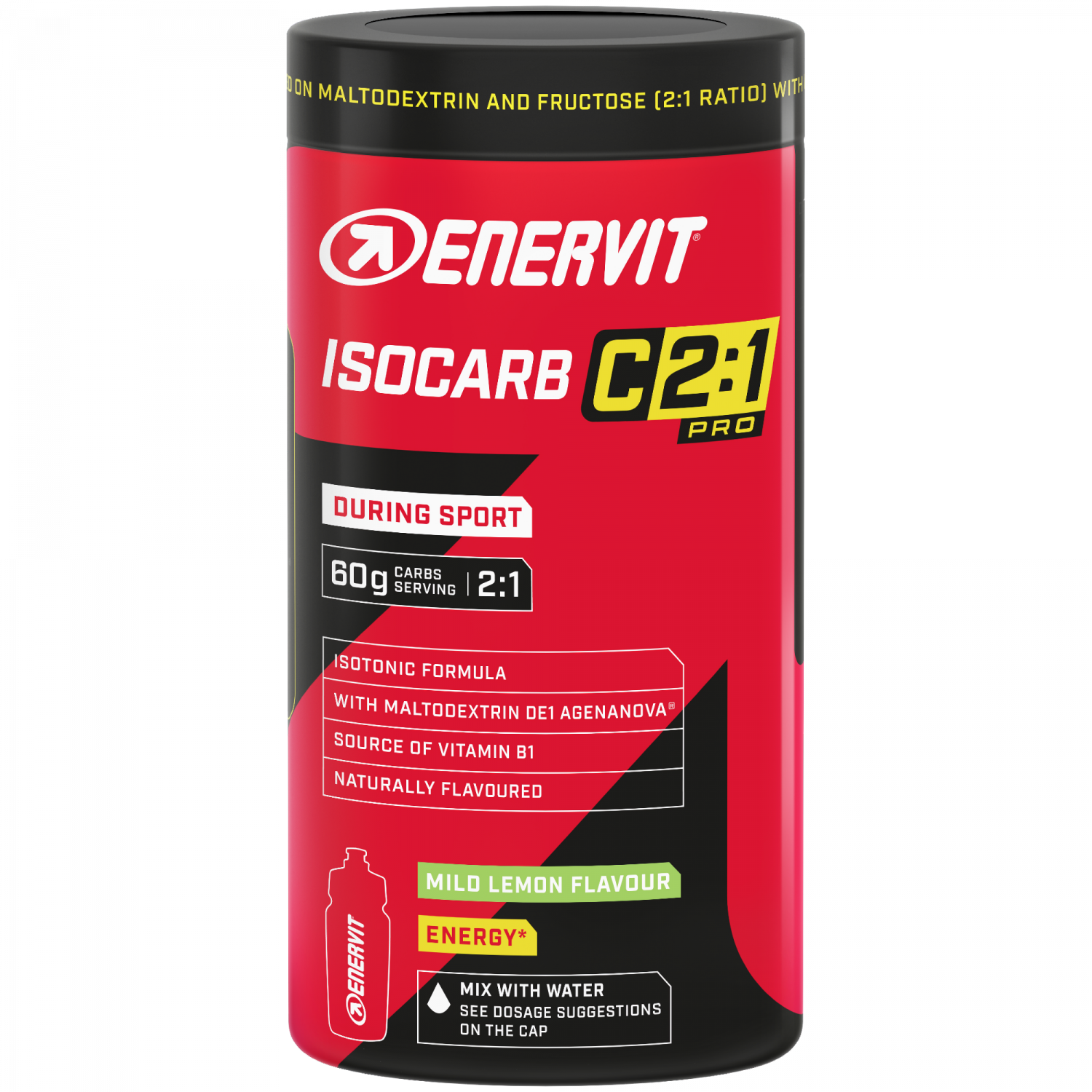 Enervit Isocarb C2:1 Pro – Milde Zitrone · 650 g