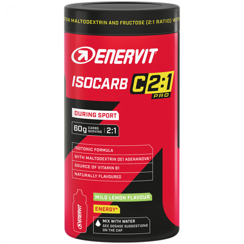 Enervit Isocarb C2:1 Pro – Milde Zitrone · 650 g