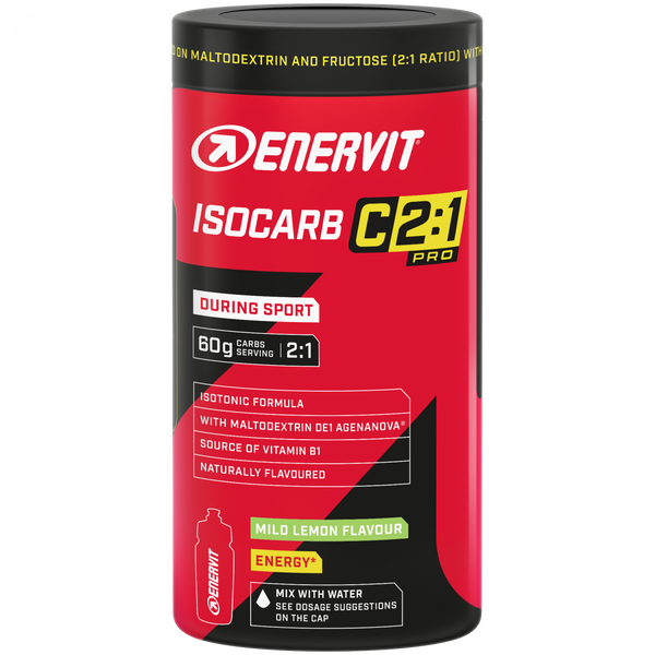 Enervit Isocarb C2:1 Pro – Milde Zitrone · 650 g