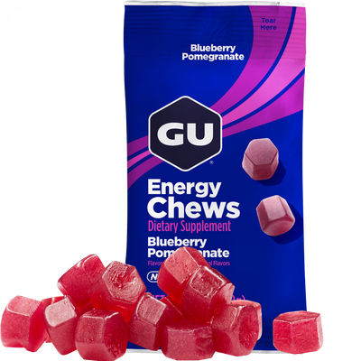 GU Energy Chews – Blaubeere-Granatapfel