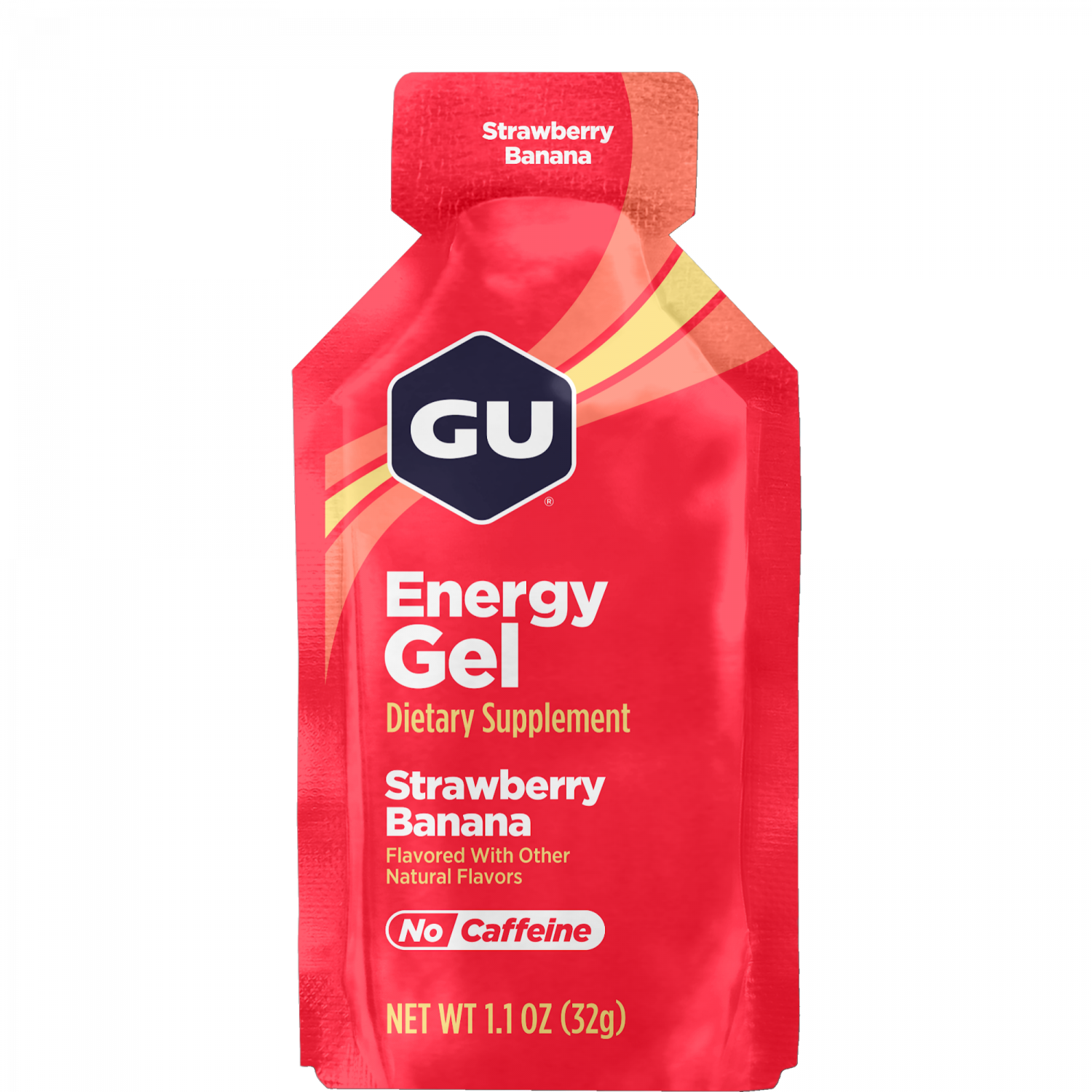 GU Energy Gel Erdbeer-Banane 32g – Energy Gel Verpackung | FuelBox