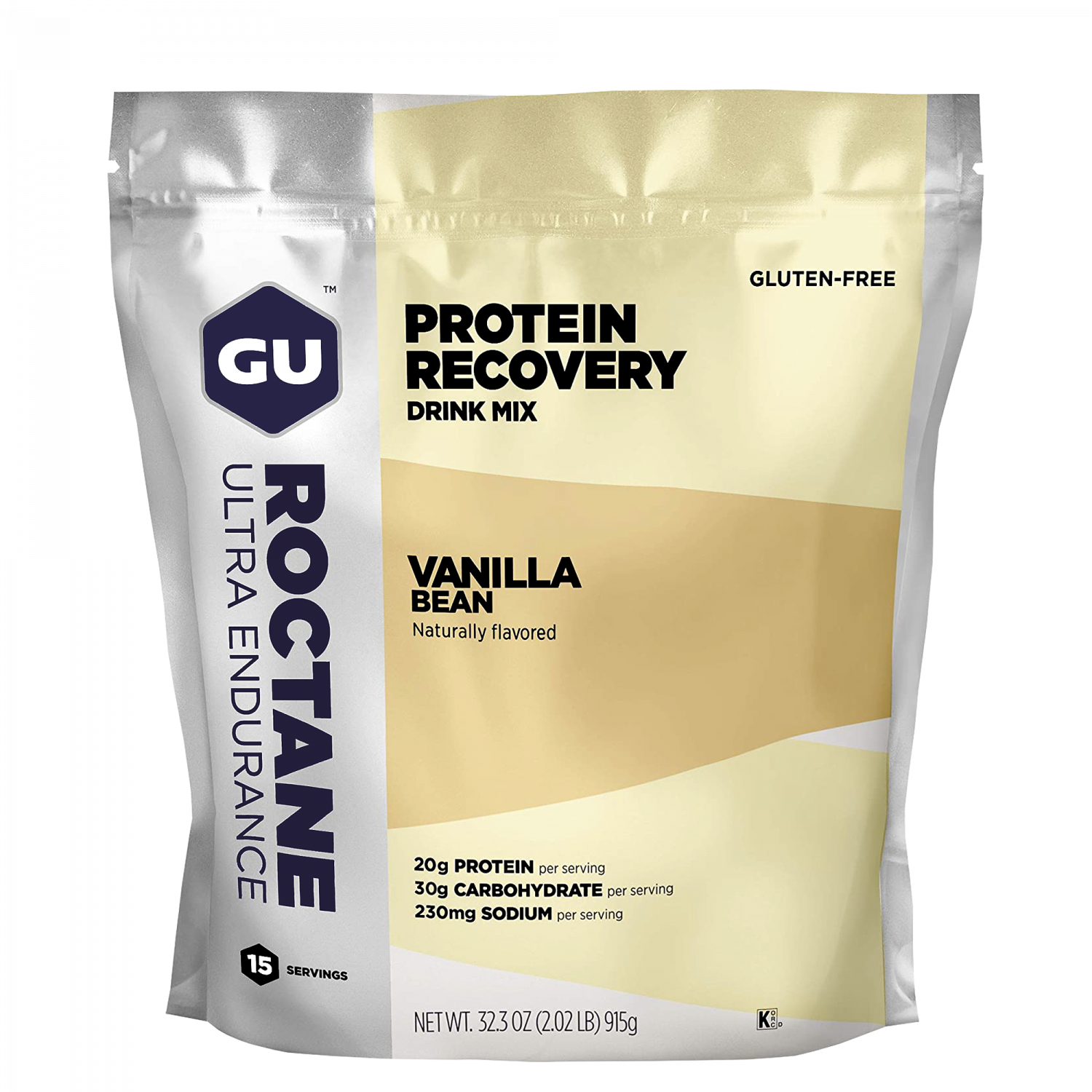 GU Roctane Protein Recovery – Vanille · 915 g