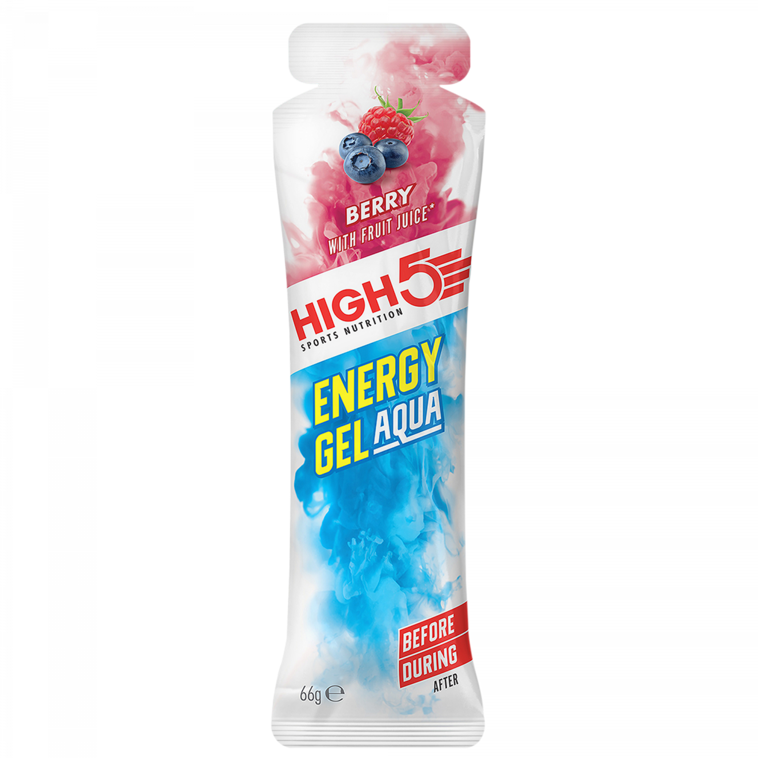 HIGH5 Energy Gel Aqua Beeren-Mix 66ml – Energy Gel Verpackung | FuelBox