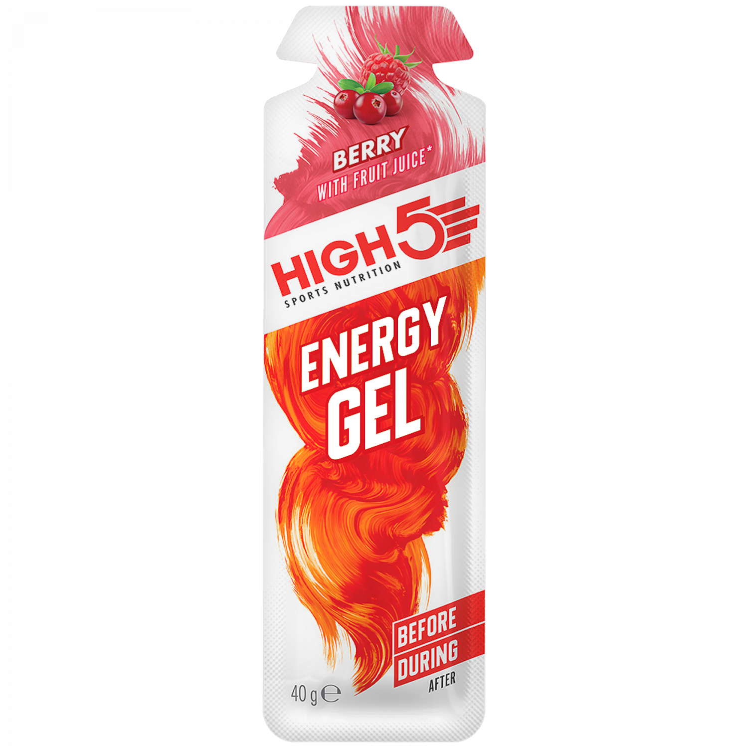 HIGH5 Energy Gel Beeren-Mix 40g – Energy Gel Verpackung | FuelBox