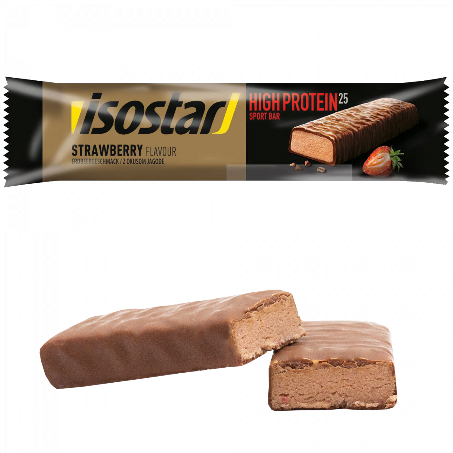 Isostar High Protein 25 Bar – Erdbeer