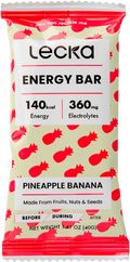 Lecka Energy Bar - Ananas Banane 40g Verpackung | FuelBox