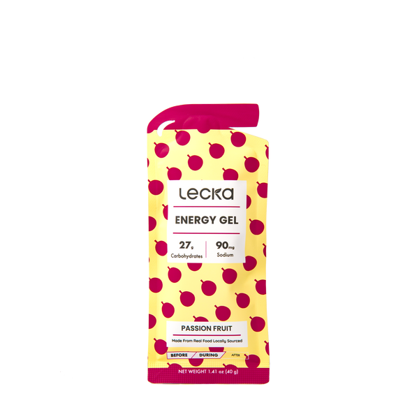 Lecka Energy Gel - Passionsfrucht 40g Verpackung | FuelBox
