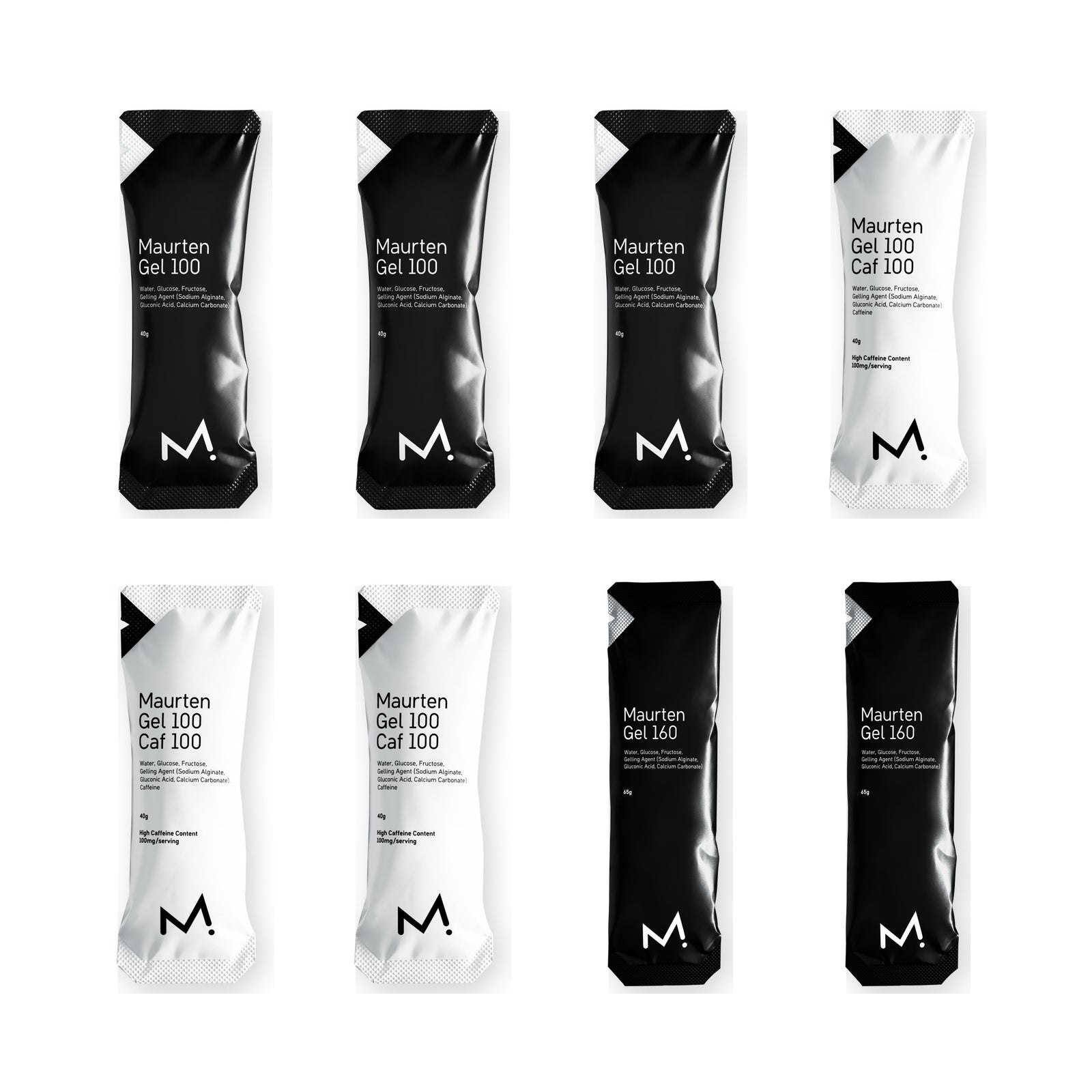 Maurten Gel Wunschbox mit acht wählbaren Energy Gels