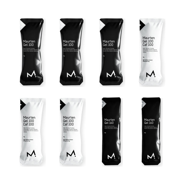 Maurten Gel Wunschbox mit acht wählbaren Energy Gels