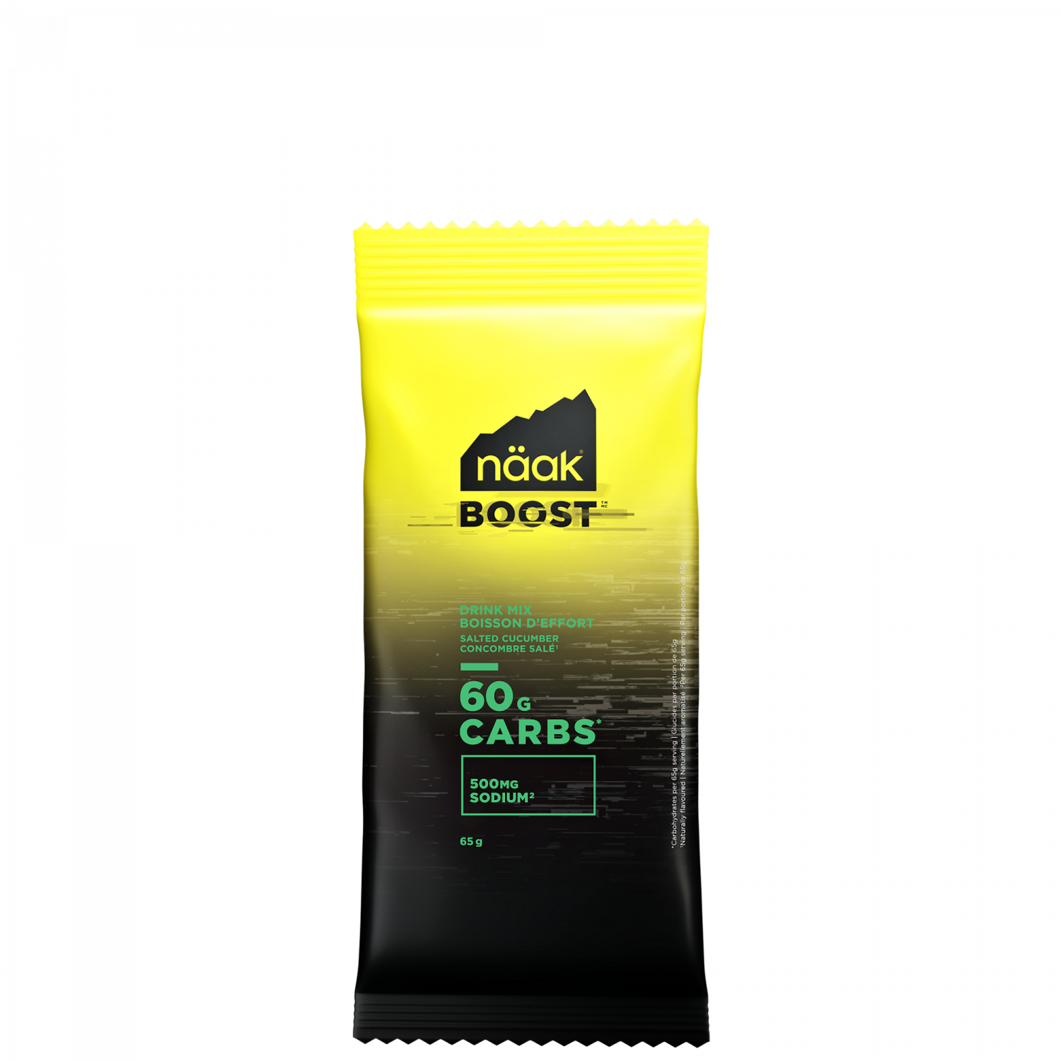 Näak Boost Salted Cucumber – Gesalzene Gurke · 65 g