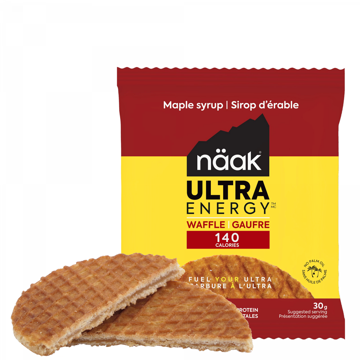 Näak Ultra Energy Waffel – Ahornsirup