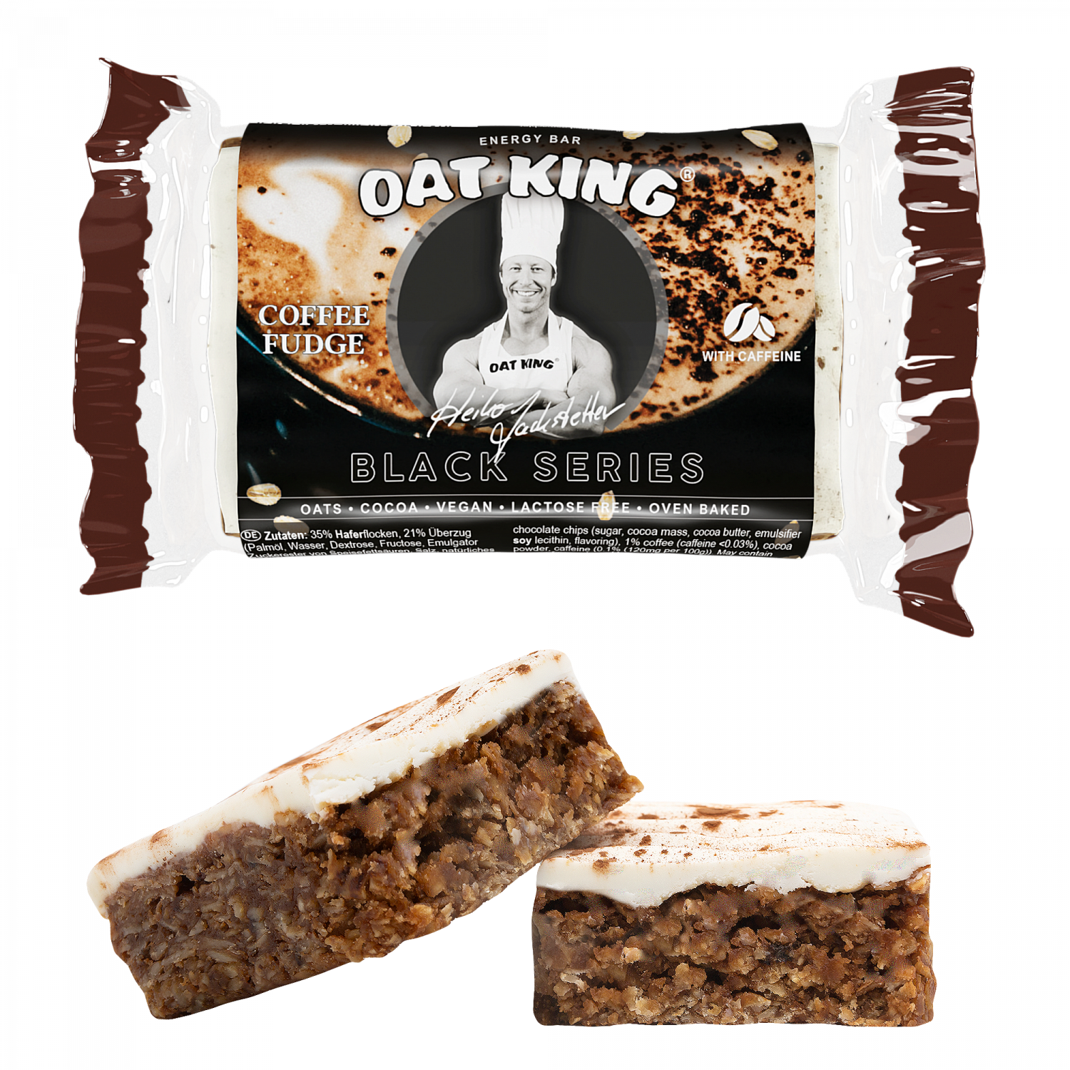 OAT KING Energy Bar Black Series – Kaffee