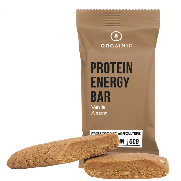 ORGAINIC Protein Energy Bar – Vanille-Mandel