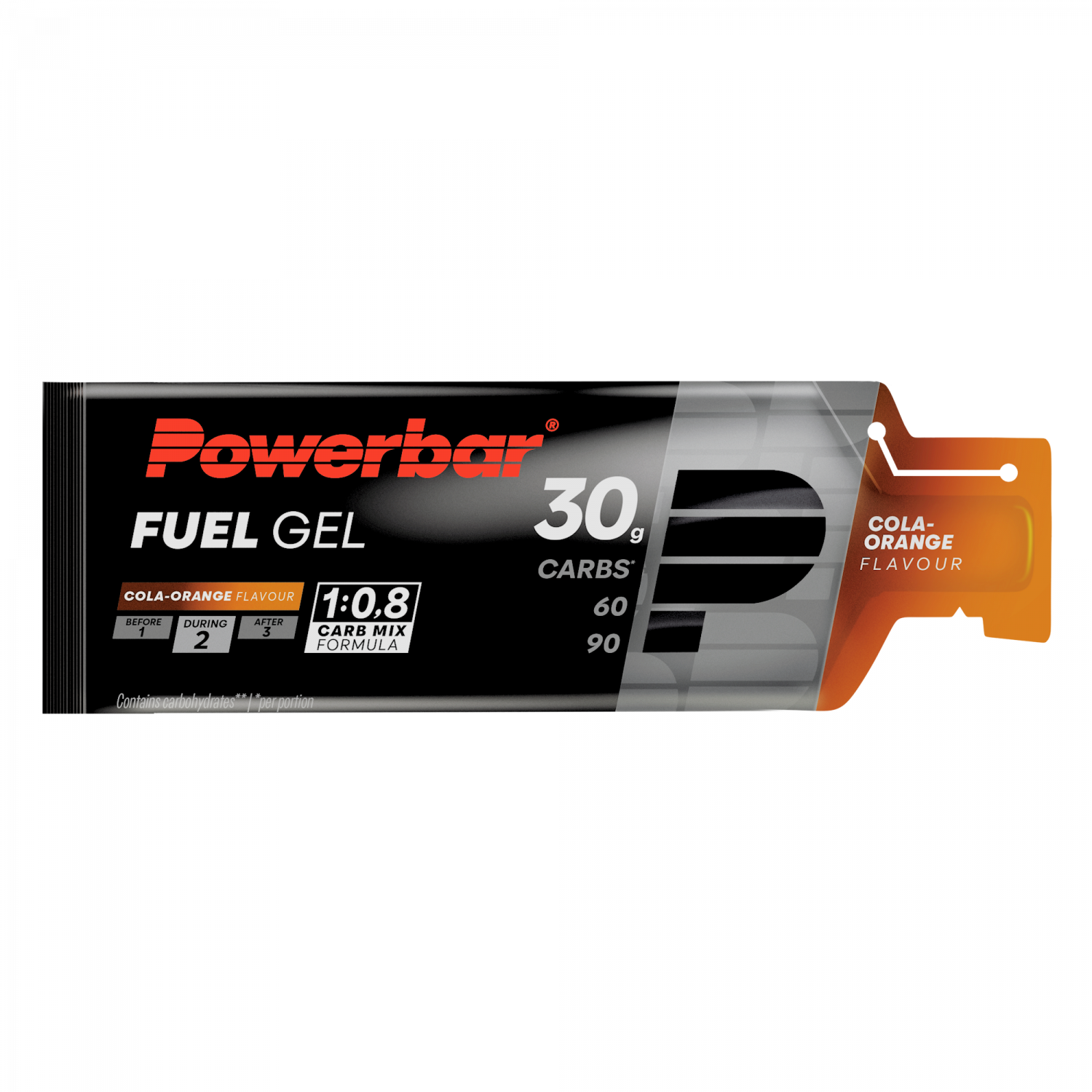Powerbar Fuel Gel 30 Black Line – Cola-Orange