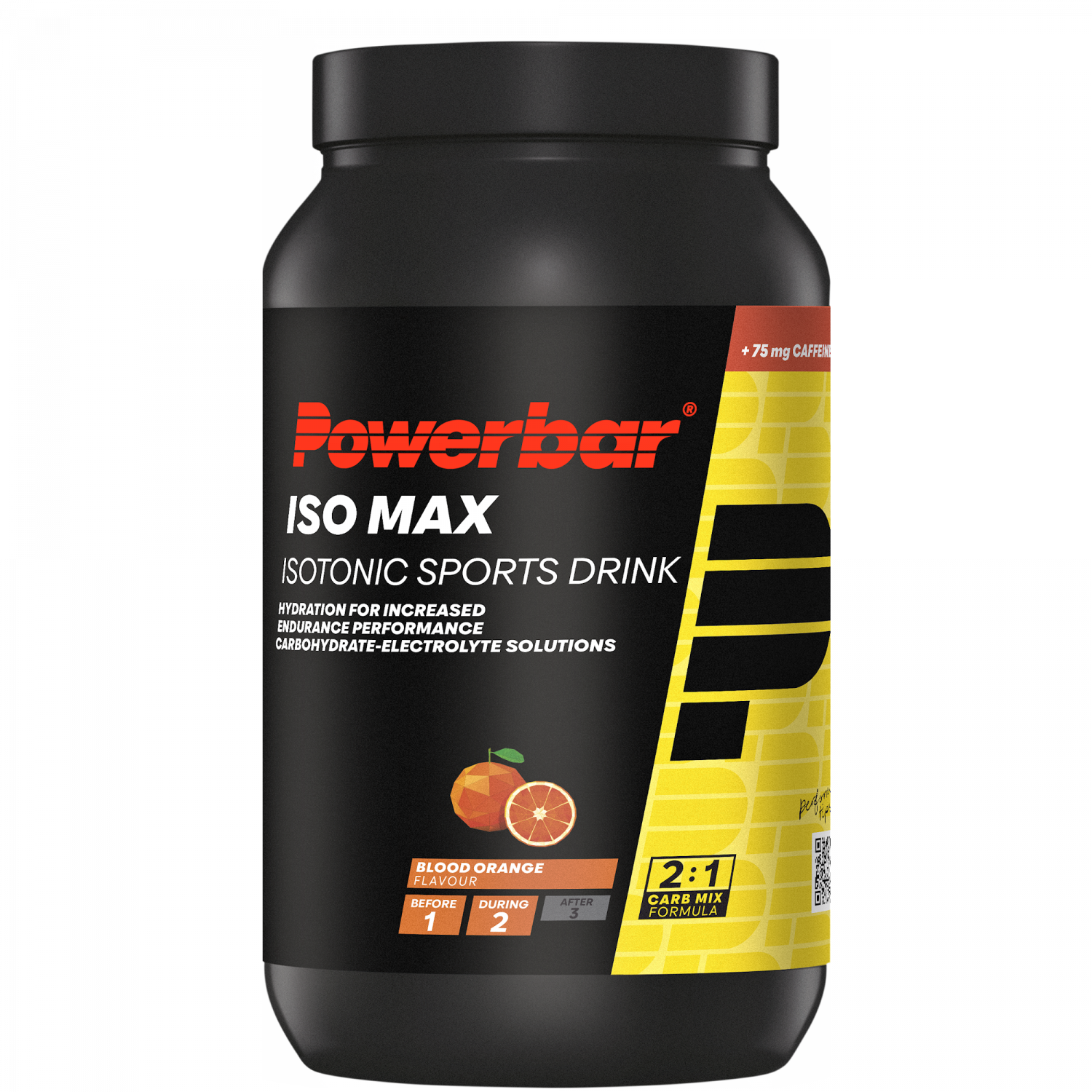 Powerbar ISO MAX Sports Drink – Blutorange · 1200 g