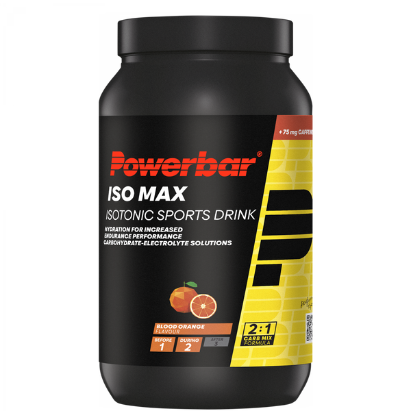 Powerbar ISO MAX Sports Drink – Blutorange · 1200 g