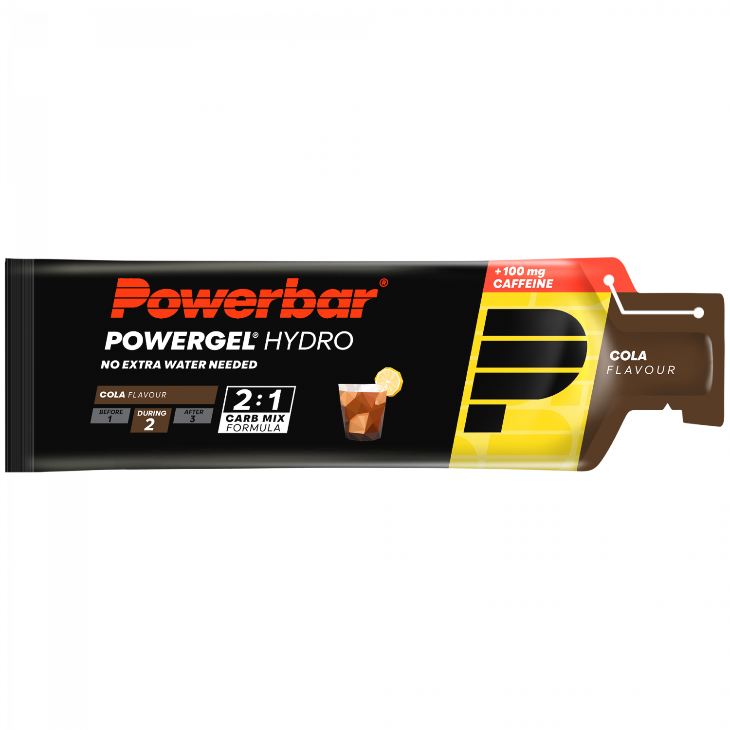 Powerbar PowerGel Hydro Cola + Koffein 67ml – Energy Gel Verpackung | FuelBox