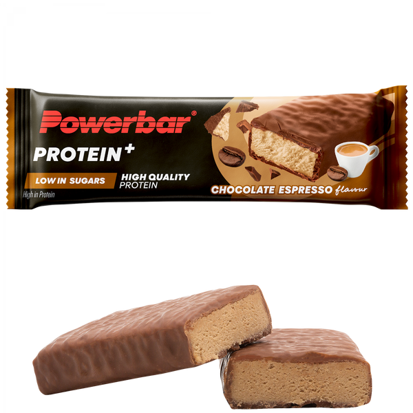 Powerbar Protein+ Low in Sugar Protein Bar – Schoko-Espresso