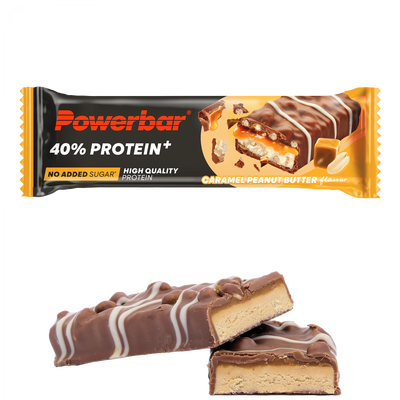 Powerbar Protein+ 40% Protein Bar – Karamell-Erdnussbutter