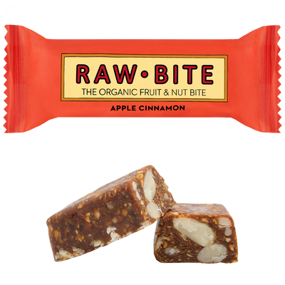 RAW BITE Organic Fruit & Nut Bite – Apfel-Zimt