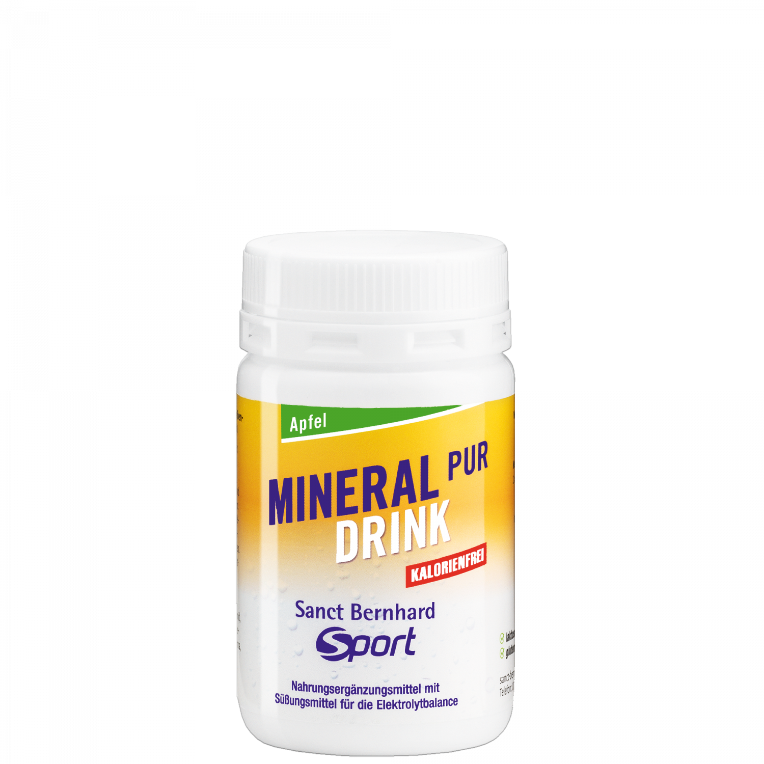 Sanct Bernhard Sport Mineral-Pur-Drink – Apfel · 100 g Dose