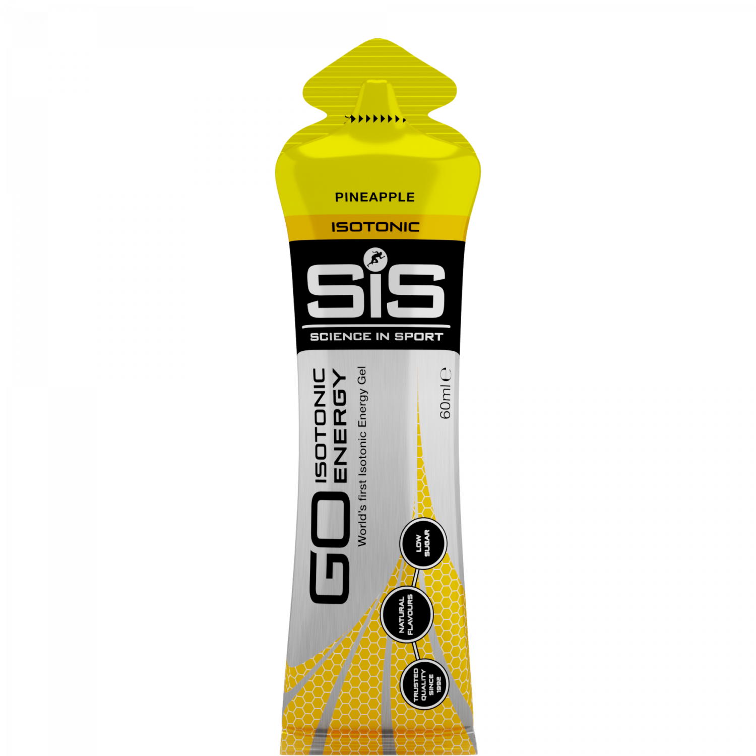 SiS GO Isotonic Energy Gel Ananas 60ml – Isotonic Gel Verpackung | FuelBox